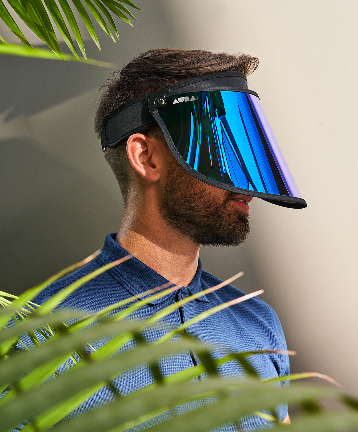 AURA UV SHIELD – Full Protection Sporty - Electric Blue