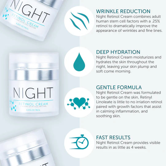 FactorFive - Night Retinol Cream - 30g
