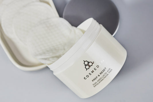 Cosmedix - Prep & Reset Dual-Sided Lactic Acid Exfoliating Facial Pads - 25 Pads