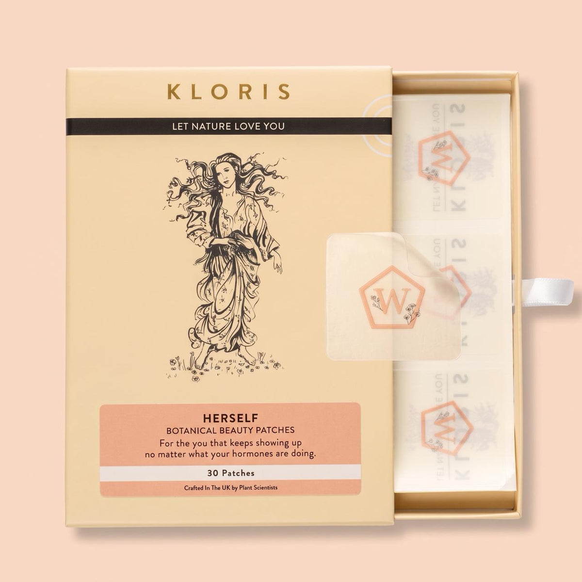 KLORIS Herself Botanical Beauty Patches - 30 Patches