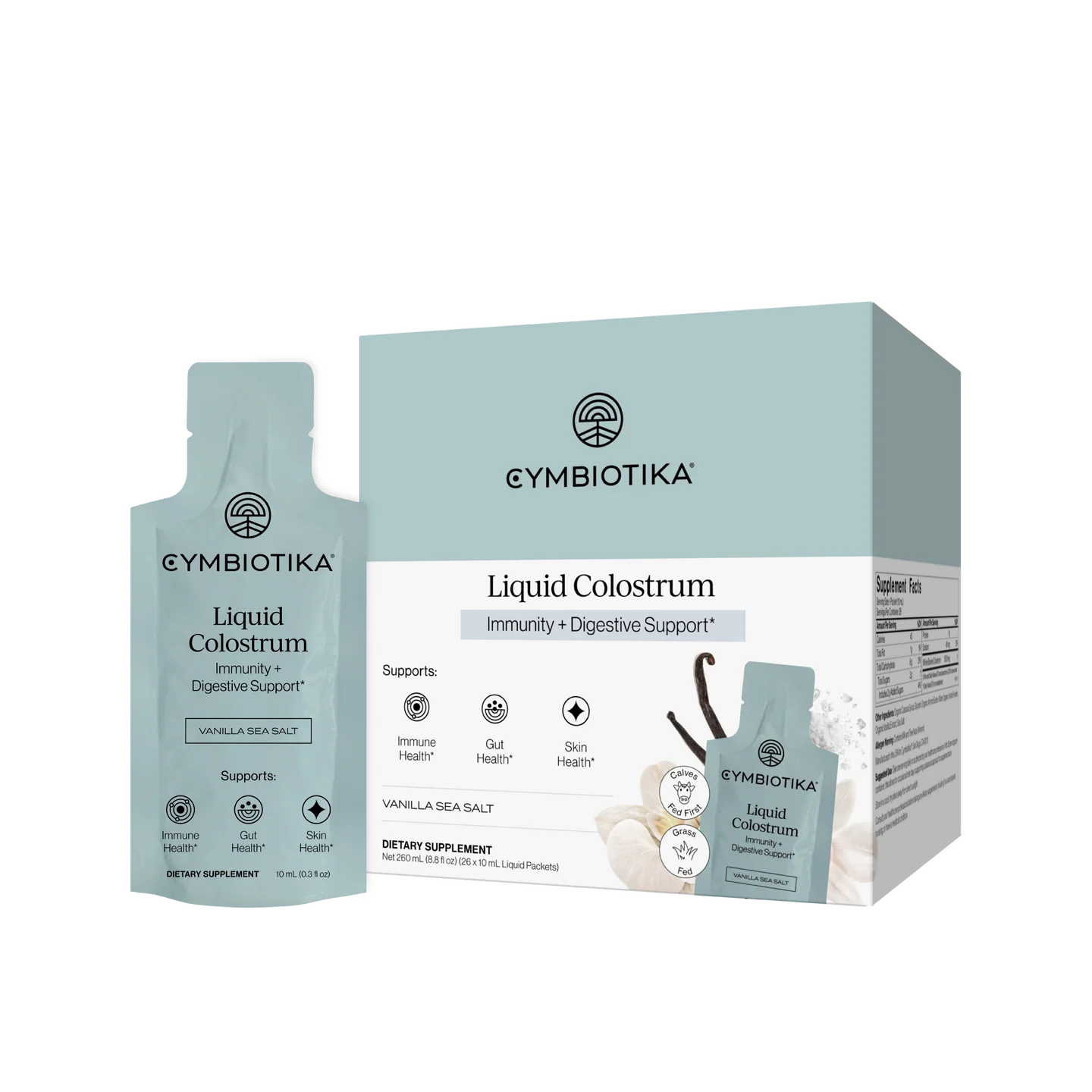Cymbiotika - Liquid Colostrum - 26x 10 mL Liquid Packets